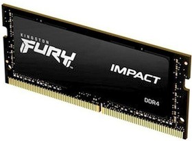 Фото 1/10 Оперативная память 32Gb DDR4 3200MHz Kingston Fury Impact SO-DIMM (KF432S20IB/32)