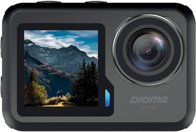 Фото 1/10 Экшн-камера Digma DiCam 790 1xCMOS 12Mpix черный