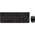 JD-0800FR-2, DC 2000 Wired Keyboard and Mouse Set, AZERTY, Black