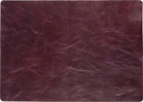 Фото 1/3 Коврик на стол Attache Selection 30х42см натуральная кожа Элегант бордовый