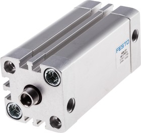 Фото 1/2 ADN-32-60-I-PPS-A, Pneumatic Cylinder - 572653, 32mm Bore, 60mm Stroke, ADN Series, Double Acting
