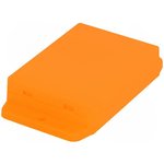 NUB705017OR, 70x50,4x17мм, ABS пластик, оранжевый, с фланцами / NUB705017OR