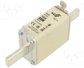 Фото 1/2 382115, Предохранитель: плавкая вставка; gG; 10А; 690ВAC; 440ВDC; NH0