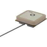 AP.25F.07.0078A, Antennas AP.25F GPS/GALILEO 2 Stage Active Patch 25*25*8mm ...