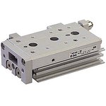 MXS16-50AS, Pneumatic Guided Cylinder - 16mm Bore, 50mm Stroke, MXS Series, Double Acting