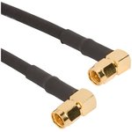 135104-04-24.00, RF Cable Assemblies SMA R/A PLG to R/A Plug RG-58/U 24in