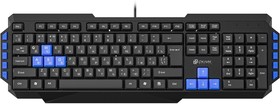 Клавиатура Oklick 750G FROST WAR, USB, черный + черный [337452]