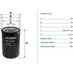 OP5321, Фильтр масляный