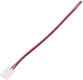Фото 1/4 148-115, Коннектор с проводами для одноцветной светодиодной ленты SMD 8мм
