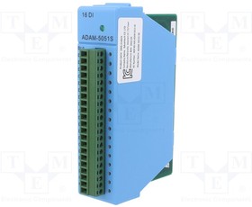 ADAM-5051S-AE, I/O Modules 16-Ch Isolated DI Module w/ LED