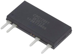 Фото 1/3 CPC1705Y, Solid State Relays - PCB Mount SinglePole Normally 60V/3.25A DC Relay