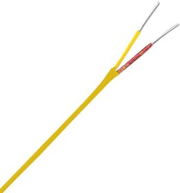 EXTT-K-24-25, THERMOCOUPLE WIRE, KX, 24AWG, 25FT