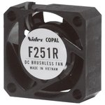F251R-12LLC, DC Fans Brushless DC Fan, 25 X 25 X 10mm, 12V DC ...