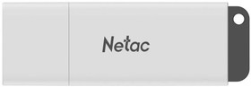 Фото 1/10 Флеш Диск Netac U185 128Gb  NT03U185N-128G-30WH , USB3.0, с колпачком, пластиковая белая