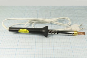 Фото 1/3 Паяльник, напряжение 220 В, мощность 80 Вт, нагреватель керамический, марка ЭПСН80-220, исполнение пластмассовая ручка