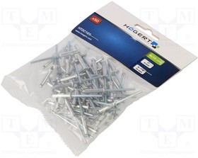 HT2C165, Rivet; aluminium; Rivet diam: 4mm; L.rivet: 16mm; 50pcs.