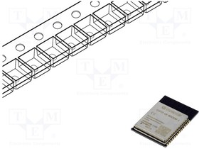ESP32-C6-WROOM-1-N16, Module: IoT; Bluetooth Low Energy,WiFi; PCB; SMD; 18x25.5x3.1mm