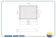 AMDFC57A, Фильтр салонный 97619-38100/AMD.FC57A (антибактериальный, угольный)