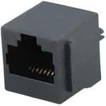 RJJU88141E1V009, Гнездо, RJ45, PIN: 8, Кат: 5, Конф: 8p8c, THT, прямой