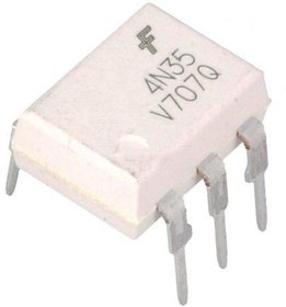 Фото 1/4 4N35VM, Transistor Output Optocouplers Optocoupler Phototransistor