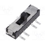 MMS 238 T, Переключатель: движковый; Пол: 3; 0,3A/6ВDC; ON-ON-ON; -40-85°C