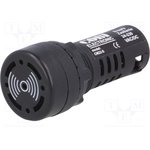 CM22-S, Звуковой сигнализатор, 22мм, CM22, -20-60°C, d22,5мм, IP54, 25мА
