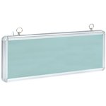 The EXIT-100 emergency lighting lamp is single-sided. without pictogram LED | ...
