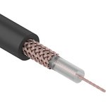 MiсroCoaxial+Cu (01-2602), Кабель коаксиальный d-4мм, 75 Ом черный (OBSOLETE)