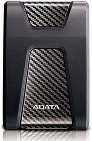Фото 1/10 Жесткий диск внешний ADATA HD650 AHD650-1TU31-CBK 1TB 2.5" USB 3.1, LED indicator, Black, RTL (799154)