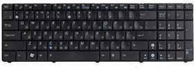 Фото 1/2 (04GNV91KRU00-2) клавиатура для ноутбука Asus F52, F90, K50, K51, K60I, K60IJ, K61, K62, K70, K71, K72, P50, X5DIJ, черная, гор. Enter