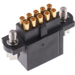 M80-4661005, Power to the Board 5+5 WAY EXT WALL FM CRIMP S/BORE W/JS