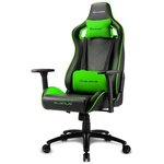 ELBRUS-2-BK/GN, Игровое кресло Sharkoon Elbrus 2 Black/Green