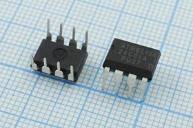 Микросхема 24C08-10PC-2.7, корпус DIP-8, памяти; ATMEL