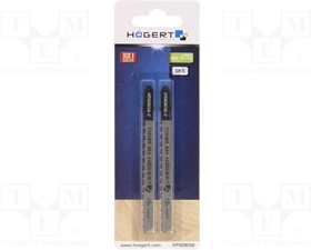 HT6D656-2, Hacksaw blade; wood,jigsaw; 100mm; 10teeth/inch; 2pcs.