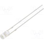 OSW4DK3HE1B, LED; 3mm; white; 2180?3000mcd; 140°; Front: flat; 2.7?3.4V; -30?85°C