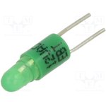 15015251, Индикат.лампа: LED; BI-PIN; зеленый; пластик; 12ВAC; 12ВDC; 3мм