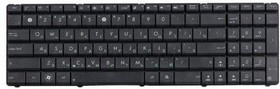 (04GN5I1KRU00-7) клавиатура для ноутбука Asus K53Br, K53By, K53Ta, K53Tk, K53U, K53Z, K73Br, K73By, K73Ta, K73Tk, X53U, черная, высокие кноп