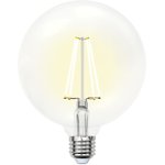 10534, Лампа светодиодная LED 10вт 200-250В шар прозрачное 850Лм Е27 3000К Sky ...