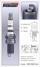 Свеча зажигания IRIDIUM Premium + P38 BR10YIR (1986)