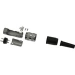 T 3260 018, Circular DIN Connectors 3 Pin Male;Gold Cable Mount