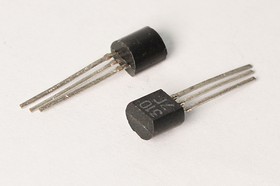 Фото 1/2 Транзистор КТ3107Г, тип PNP, 0,3 Вт, корпус TO-92