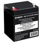 Exegate EX282961RUS Аккумуляторная батарея HR 12-4.5 (12V 4.5Ah, клеммы F1)