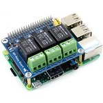 RPi Relay Board, Релейный модуль для Raspberry Pi (3 реле для коммутации ...