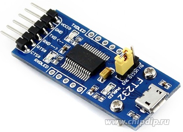 USB TTL адаптер FTDI FT232