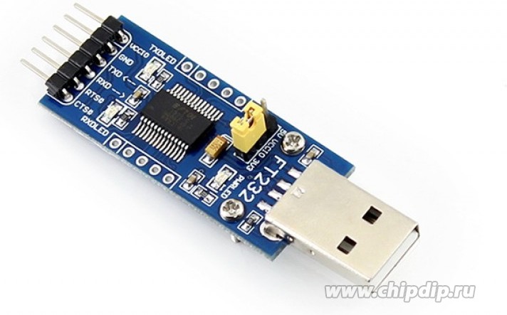 Преобразователь USB-UART FT USB B, Mini, Micro