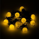 Гирлянда светодиодная "Белт Лайт" серия Holiday, 10 ламп, 7,7 м, IP44, жёлтый ...