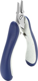 E6012.CRBG, E6012 Electronics Pliers, Flat Nose Pliers, 135 mm Overall, Straight Tip, 20mm Jaw, ESD
