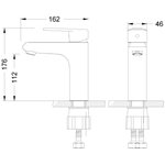 Смеситель Point для раковины LM0306C