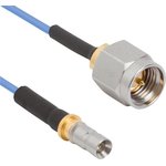 7032-7841, RF Cable Assemblies SMPM Male VITA 67.3 embly for .047 Cable