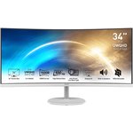 9S6-3PB2CT-025, Монитор MSI PRO MP341CQW 34 UWQHD(3440x1440)/VA ...